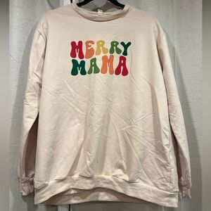 Merry Mama Graphic Sweatshirt